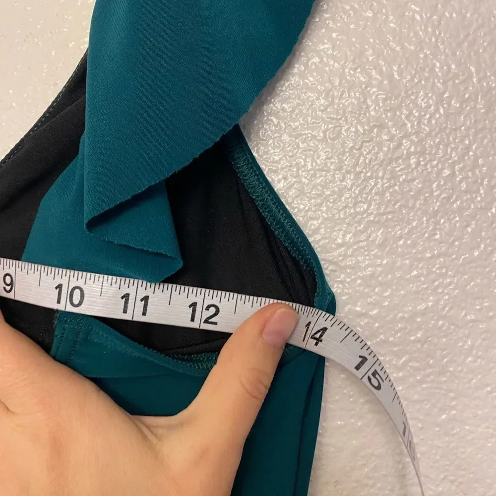 WEISSMAN Dance costume maxi dress lyrical Emerald green I Found You 11001 SA